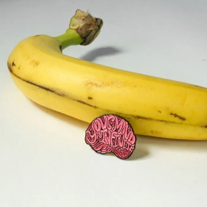 I Made An Cool Enamel Pin From One Of My Illustrations.