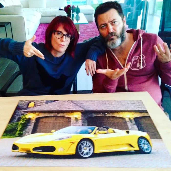 21 Times Nick Offerman And Megan Mullaly Fit Together Like 2 Pieces Of A Puzzle