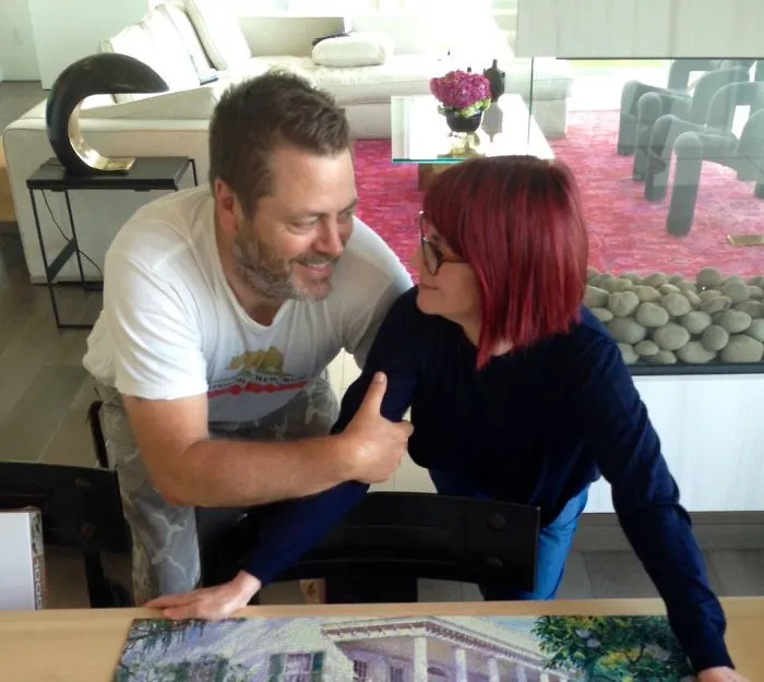 21 Times Nick Offerman And Megan Mullaly Fit Together Like 2 Pieces Of A Puzzle