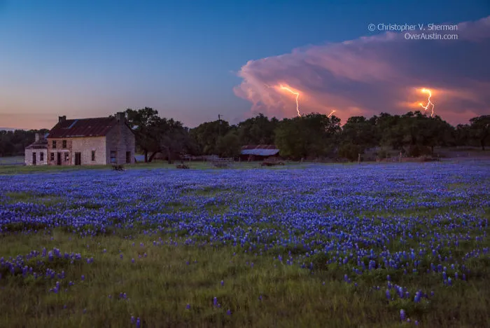 Bluebonnets And Lightning - Last Night