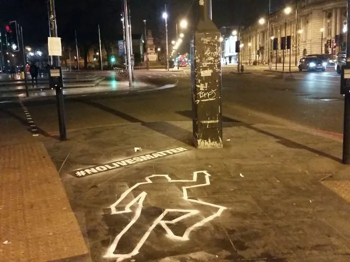Creative Chalk Artwork Around London