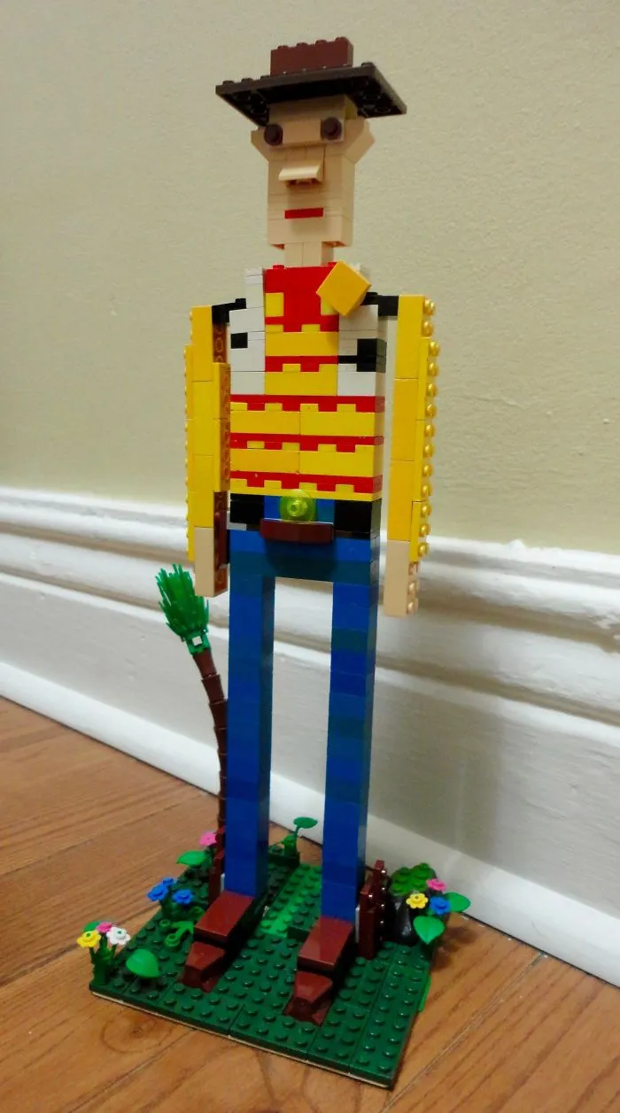 My 4 Year Old Son And I Build His Favourite Characters Out Of Lego, The Results Are Fantastic.