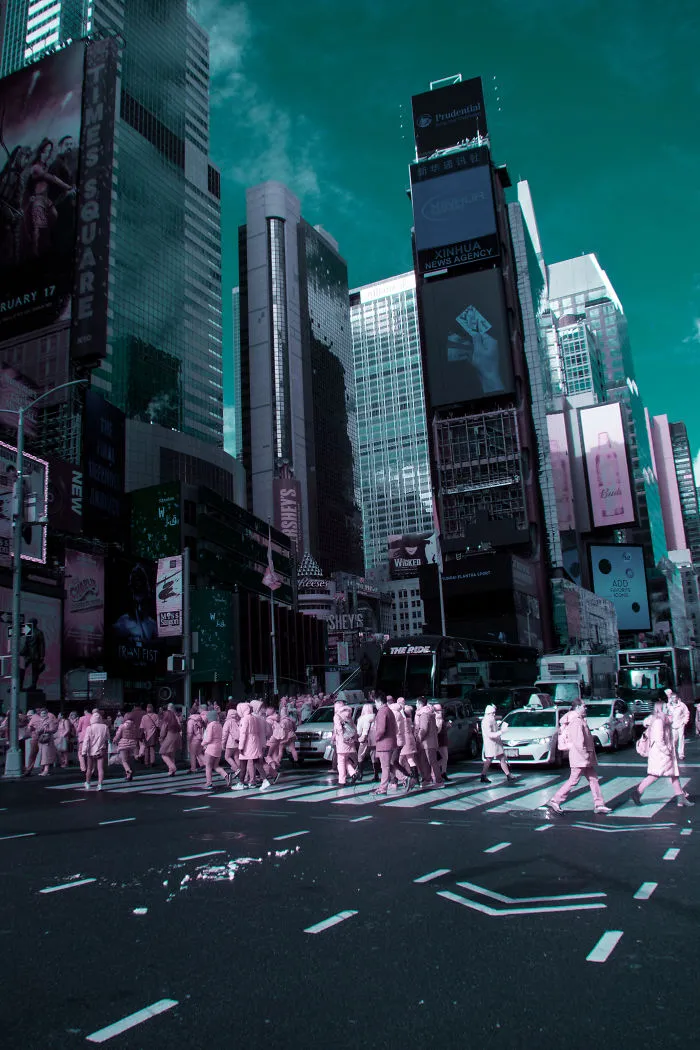 I Captured How New York Would Look Like If You Saw It In Infrared