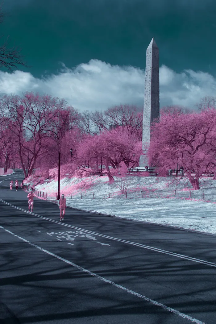 I Captured How New York Would Look Like If You Saw It In Infrared