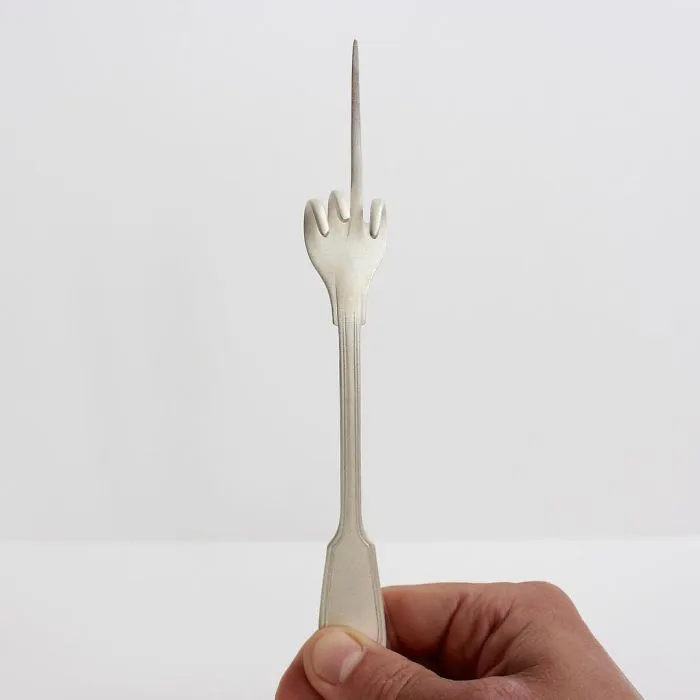 Experimental Cutlery Confronts The Traditional Ideas Of Tableware