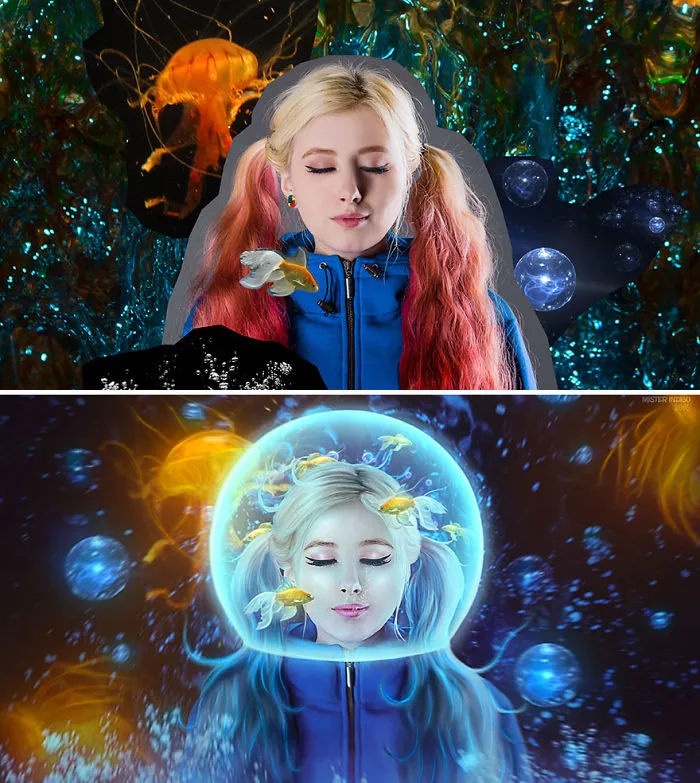 I Take Separate Images And Add Them Together To Create Magical Scenes