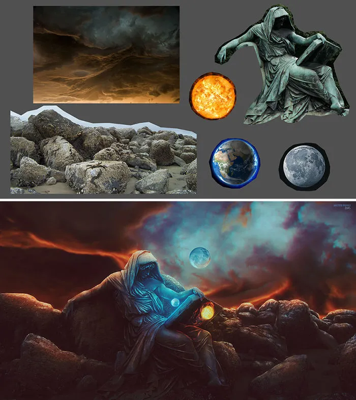 I Take Separate Images And Add Them Together To Create Magical Scenes