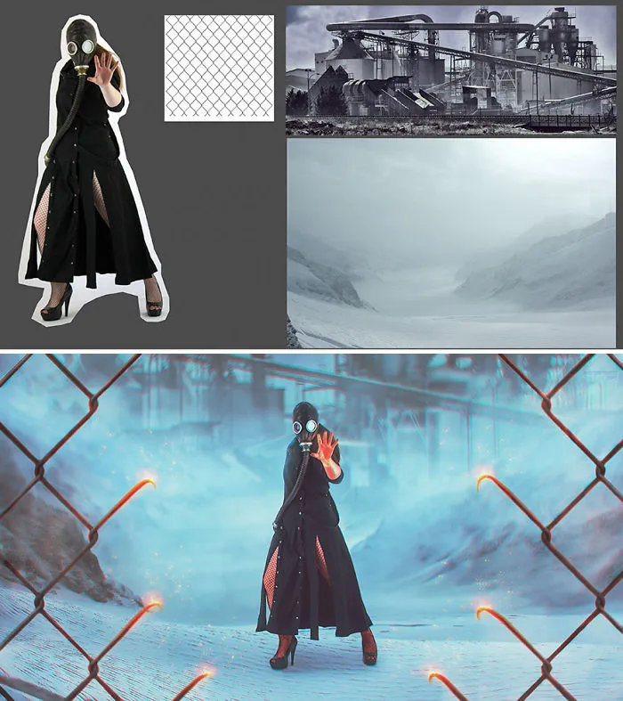 I Take Separate Images And Add Them Together To Create Magical Scenes