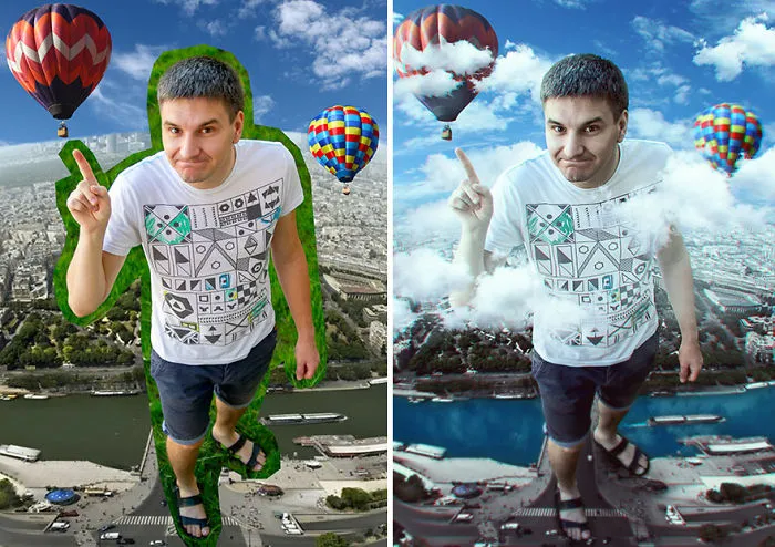 I Take Separate Images And Add Them Together To Create Magical Scenes