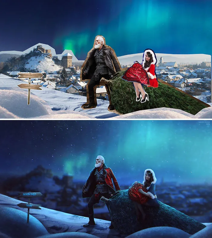 I Take Separate Images And Add Them Together To Create Magical Scenes