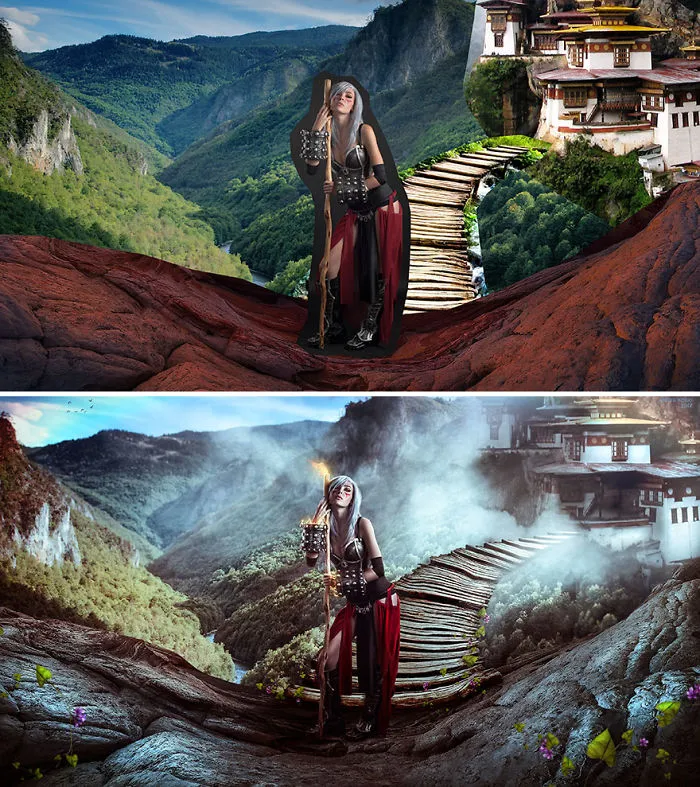 I Take Separate Images And Add Them Together To Create Magical Scenes