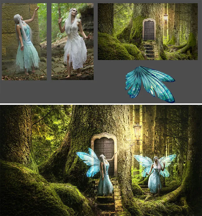 I Take Separate Images And Add Them Together To Create Magical Scenes