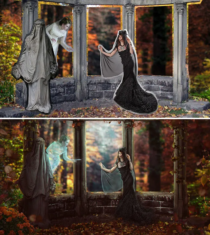 I Take Separate Images And Add Them Together To Create Magical Scenes