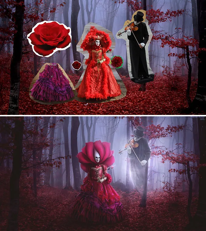 I Take Separate Images And Add Them Together To Create Magical Scenes