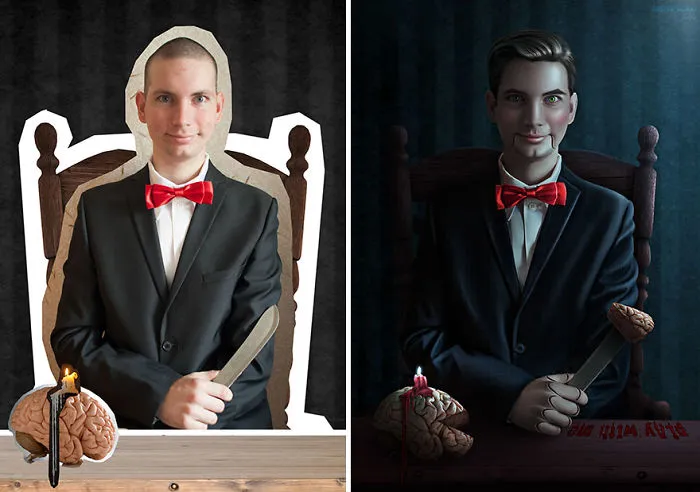 I Take Separate Images And Add Them Together To Create Magical Scenes