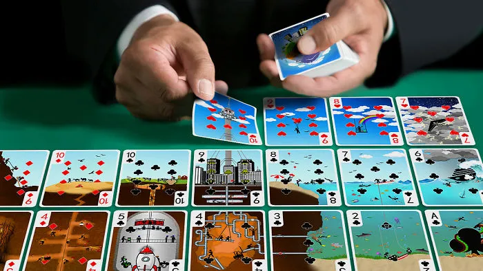 I Made A Deck Of Cards Where Each Individual Picture Connects To Make A Giant Puzzle!