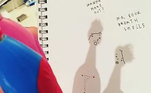 I Use Shadows Of Everyday Objects To Create Cute Doodles