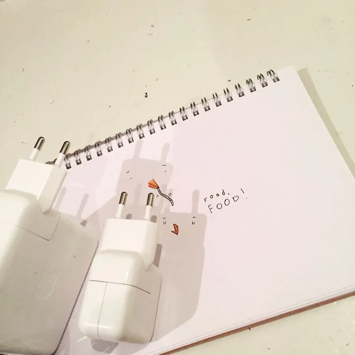 I Use Shadows Of Everyday Objects To Create Cute Doodles