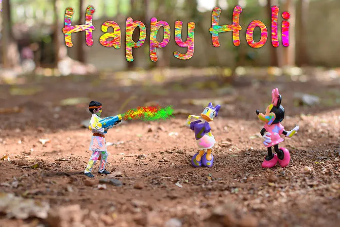 I Have Created Stories By Combining Toys With Kids In My Pictures. I Call It "My Little World."