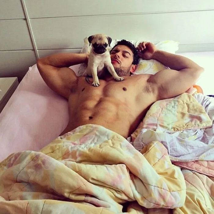 This Instagram Of Hot Dudes With Dogs Brings Two Of Our Favorite Things Together
