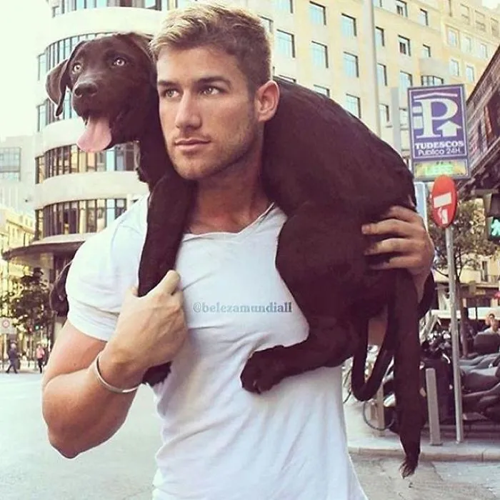This Instagram Of Hot Dudes With Dogs Brings Two Of Our Favorite Things Together