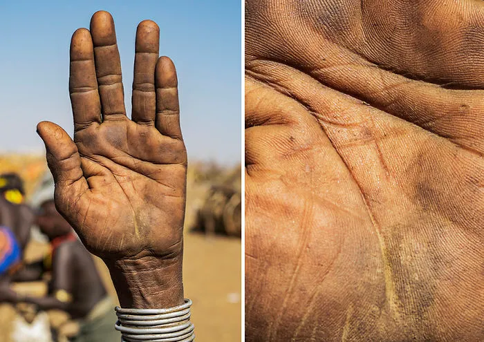 Elderly Tribal Girl