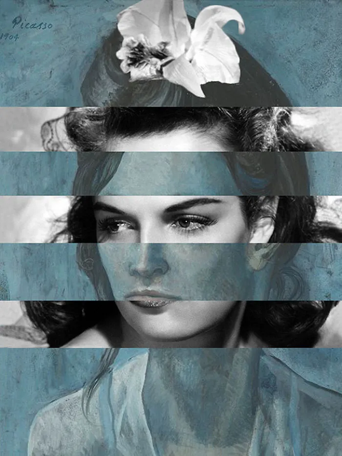 Picasso's Woman With A Helmet Of Hair And Jane Russell