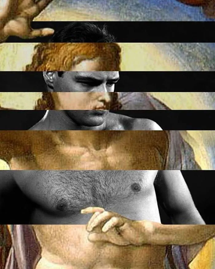 Michelangelo's Christ And Marlon Brando