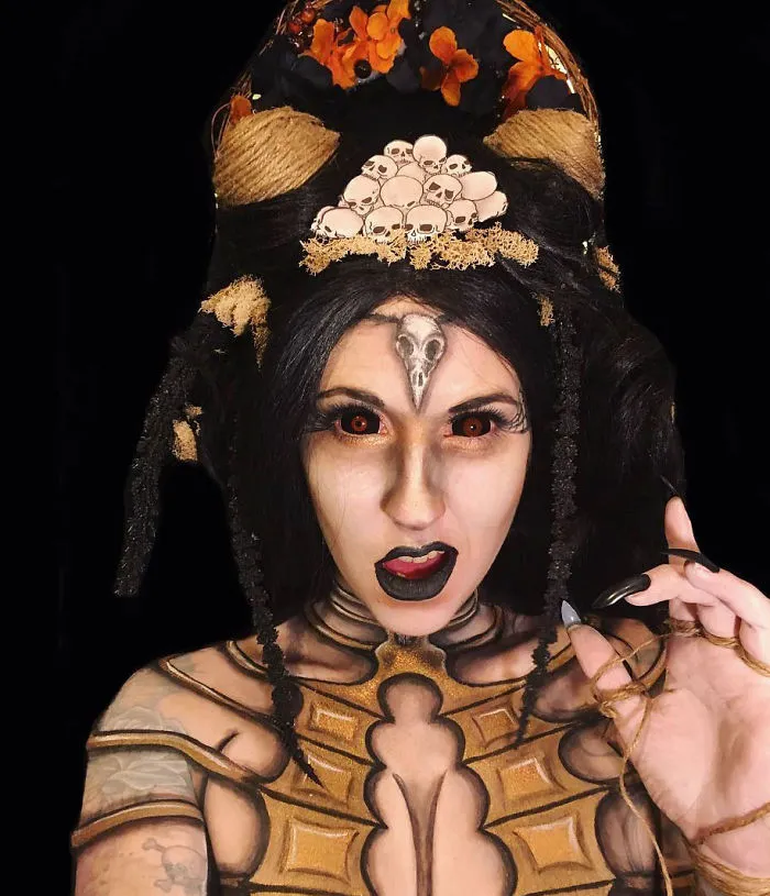 I Spend 10-20 Hours At A Time Turning Myself Into Different Characters