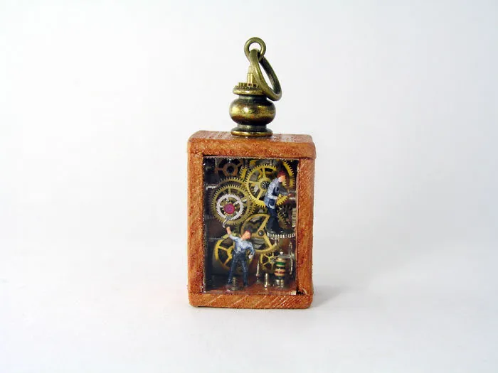 I Make Entire Miniature Worlds Inside Pieces Of Jewelry