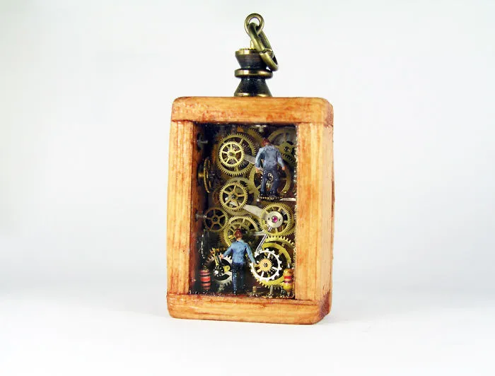 I Make Entire Miniature Worlds Inside Pieces Of Jewelry
