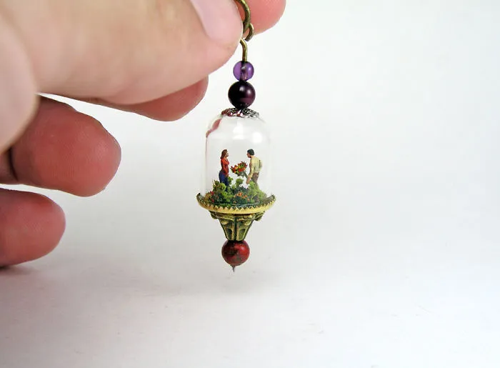 I Make Entire Miniature Worlds Inside Pieces Of Jewelry