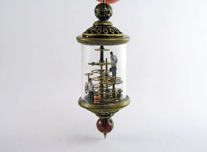 I Make Entire Miniature Worlds Inside Pieces Of Jewelry