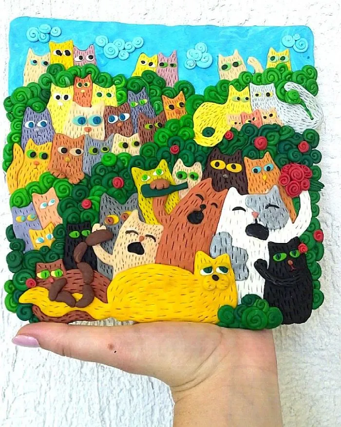 I Rediscovered The Joy Of Creating Pictures From Polymer Clay