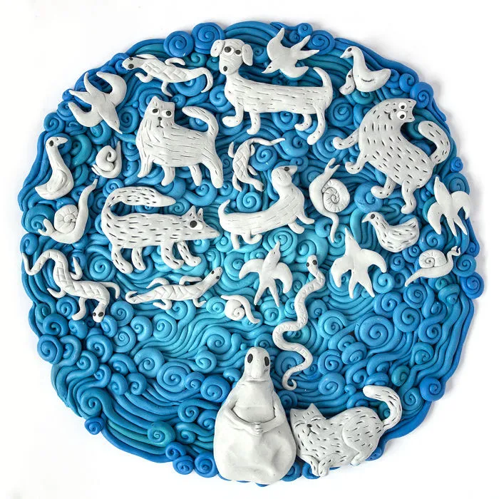 I Rediscovered The Joy Of Creating Pictures From Polymer Clay