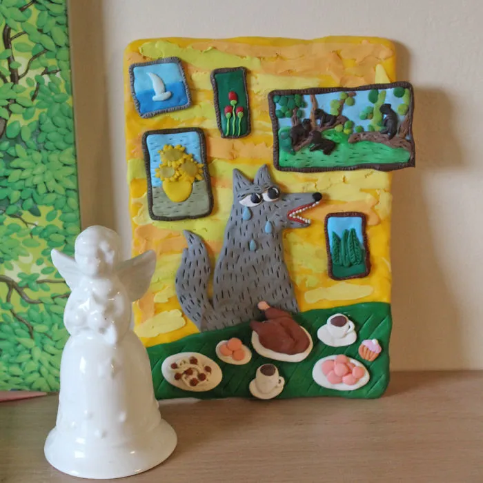I Rediscovered The Joy Of Creating Pictures From Polymer Clay