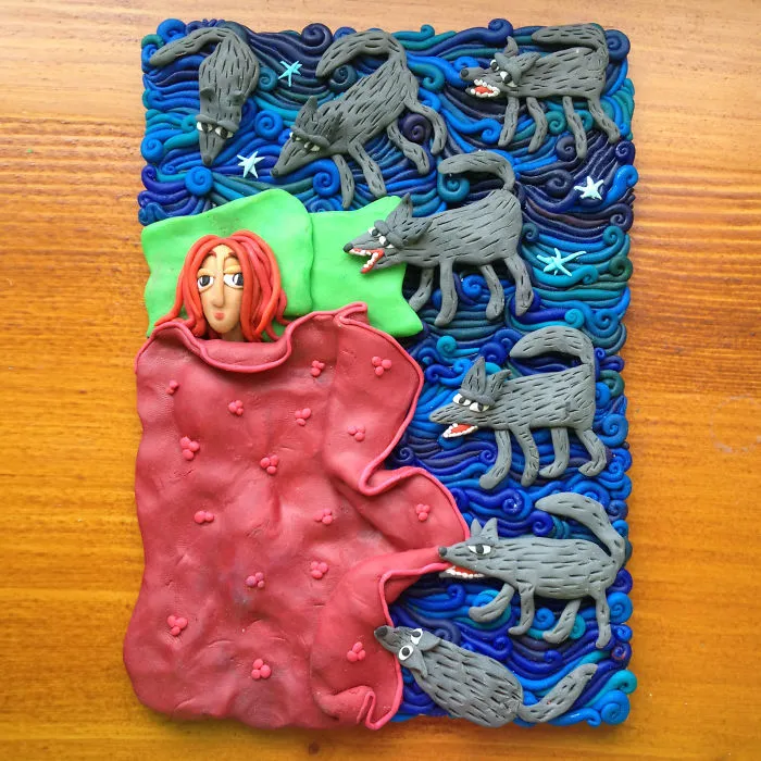 I Make Pictures Of Polymer Clay