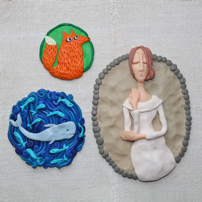 I Rediscovered The Joy Of Creating Pictures From Polymer Clay