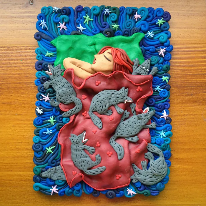 I Rediscovered The Joy Of Creating Pictures From Polymer Clay