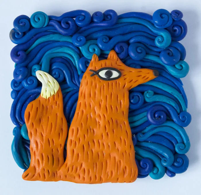 I Rediscovered The Joy Of Creating Pictures From Polymer Clay