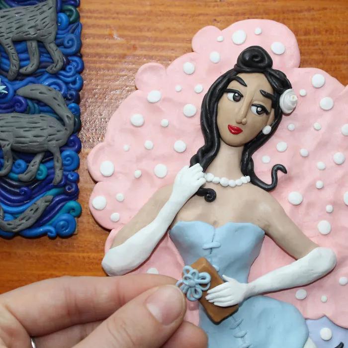 I Rediscovered The Joy Of Creating Pictures From Polymer Clay
