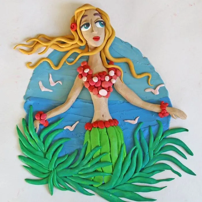 I Rediscovered The Joy Of Creating Pictures From Polymer Clay