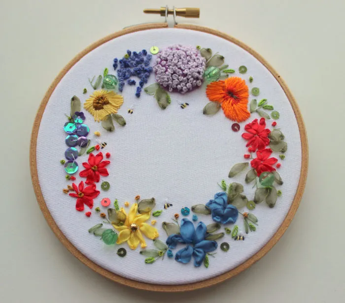 I Create Small Scenes From Nature Using Needle And Thread