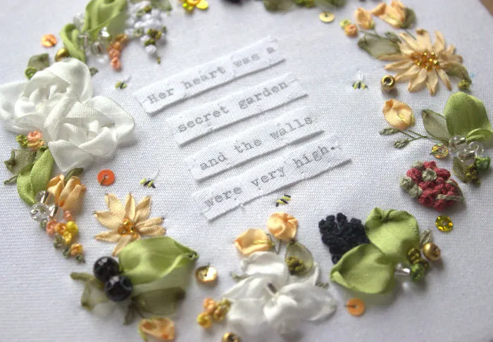 I Create Small Scenes From Nature Using Needle And Thread