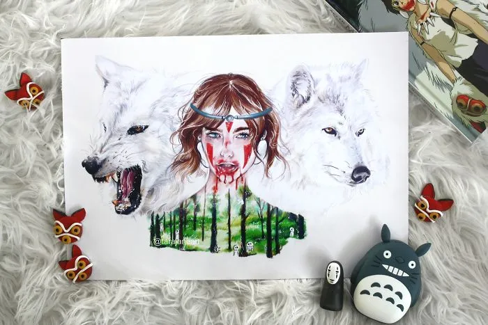 San From "Princess Mononoke"