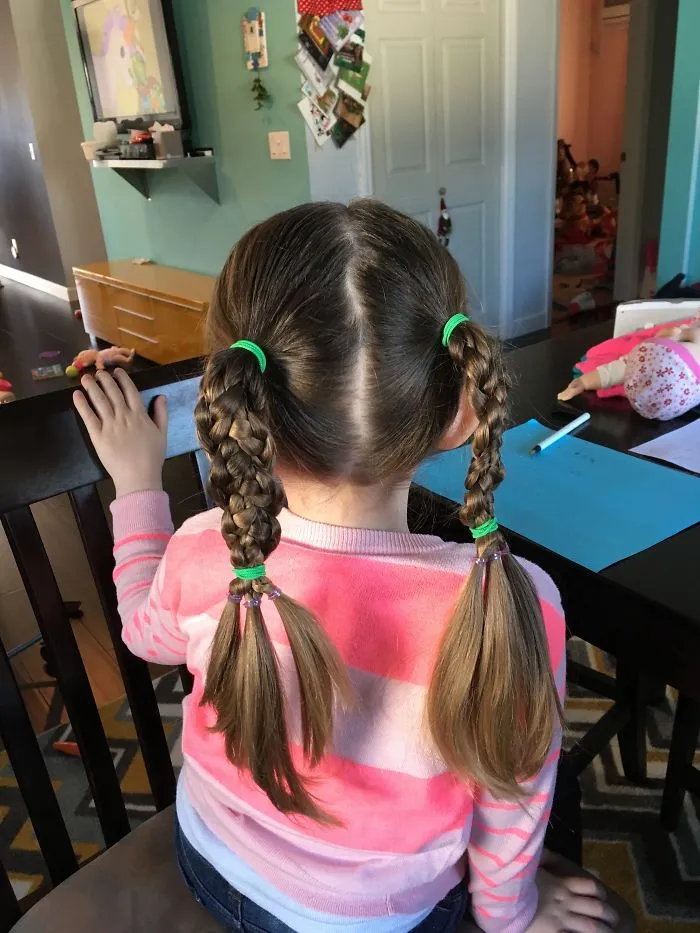 I Give My Daughter Pinterest Hairstyles Every Morning Before School