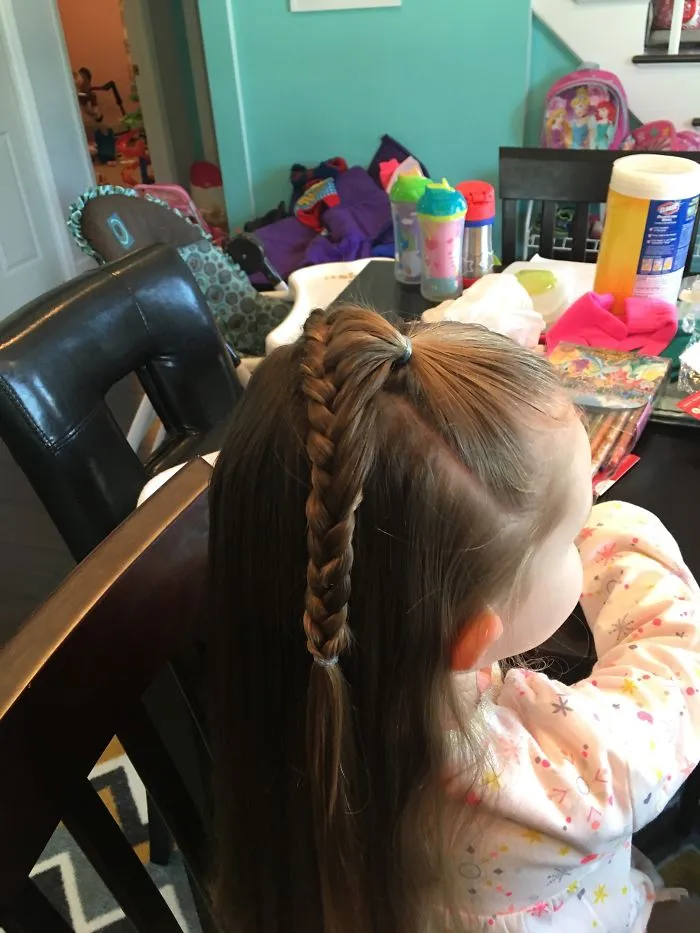 I Give My Daughter Pinterest Hairstyles Every Morning Before School