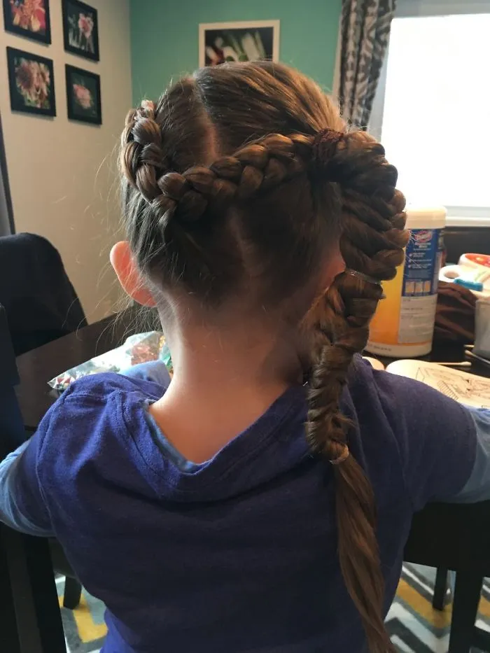 I Give My Daughter Pinterest Hairstyles Every Morning Before School