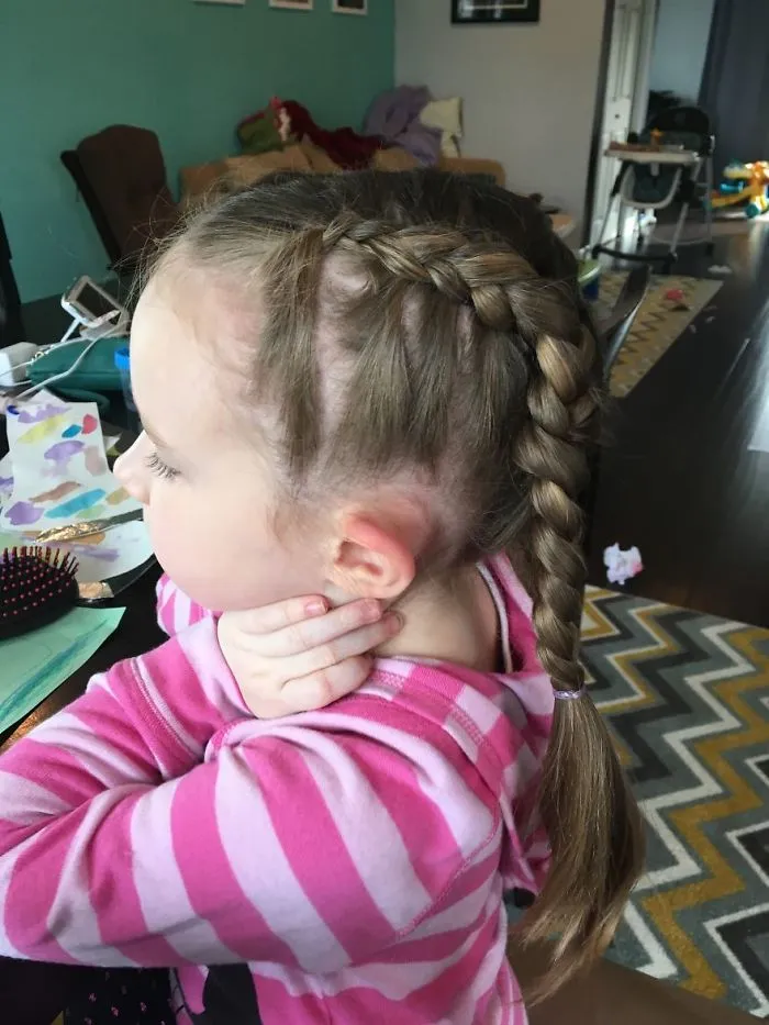 I Give My Daughter Pinterest Hairstyles Every Morning Before School