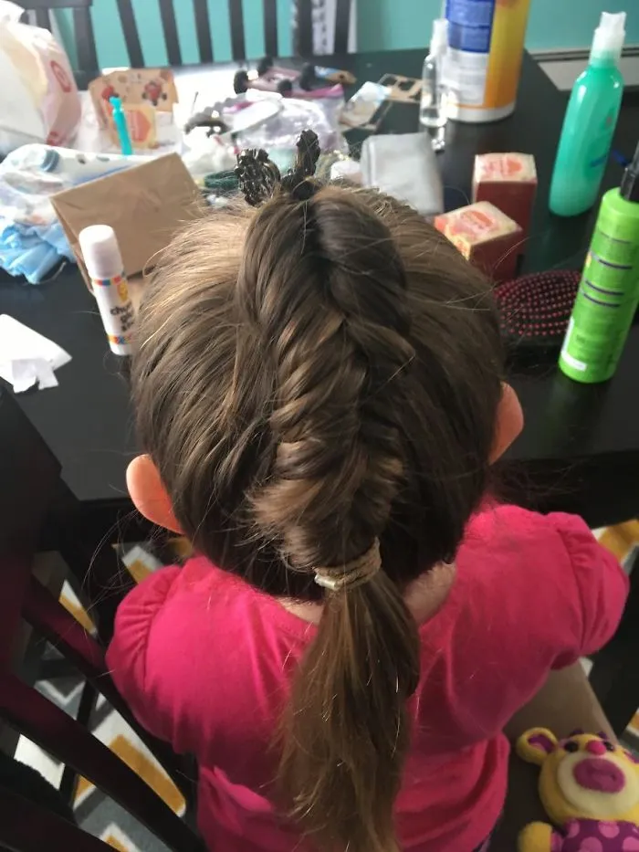 I Give My Daughter Pinterest Hairstyles Every Morning Before School